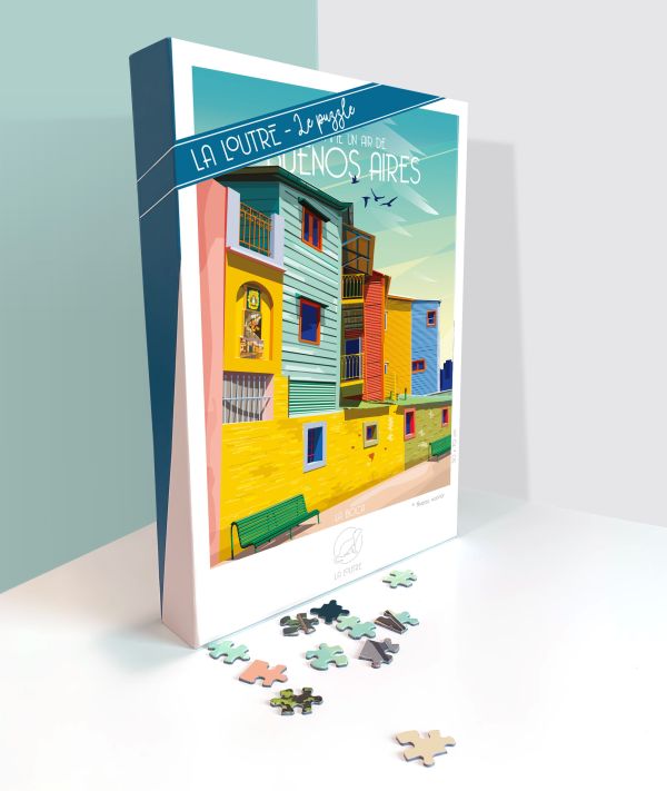 Puzzle Comme Un Air De Buenos Aires La Boca Puzzle La Loutre