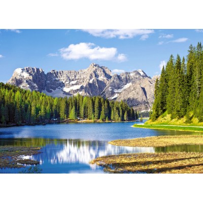 Puzzle Misurina See Dolomiten Italien Castorland Teile