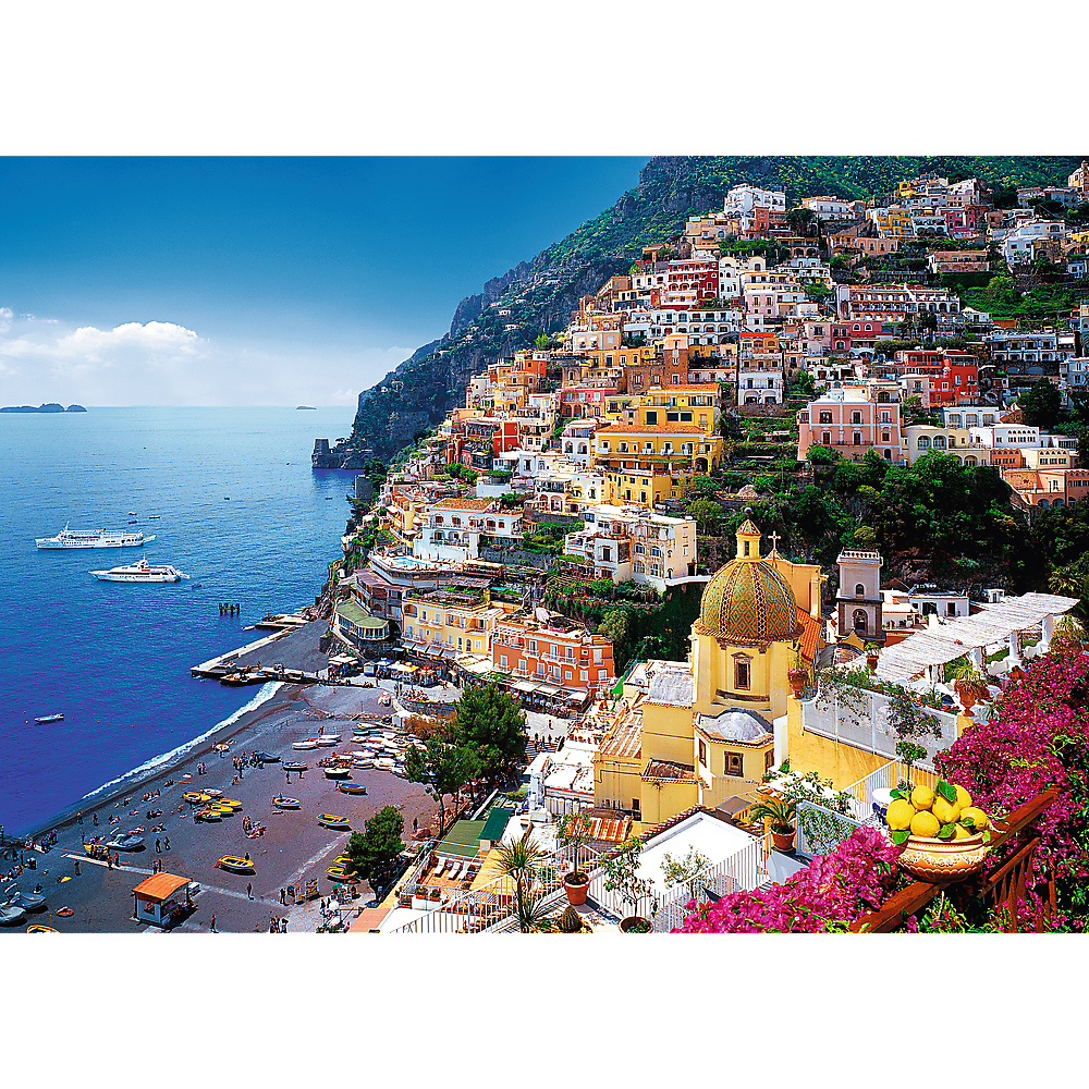 Puzzle Positano Italien Trefl Teile Puzzle Meer Und Ozean