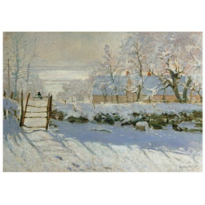 Wentworth-730904 Holzpuzzle - Claude Monet - The Magpie