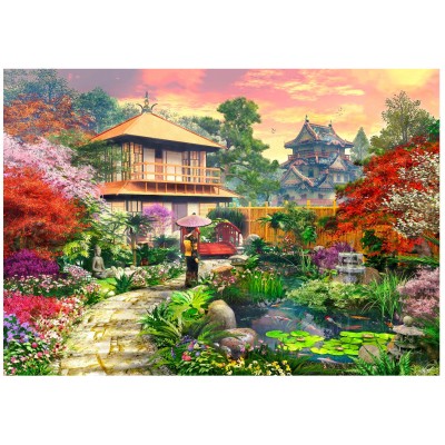 Wentworth-762205 Holzpuzzle - Japanese Garden