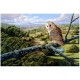 Holzpuzzle - Barn Owl