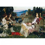   Holzpuzzle - John William Waterhouse - Saint Cecilia