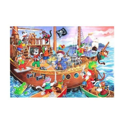 Puzzle The-House-of-Puzzles-1851 XXL Teile - Pirates Ahoy