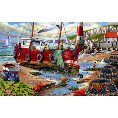 Puzzle The-House-of-Puzzles-2421 XXL Teile - High & Dry