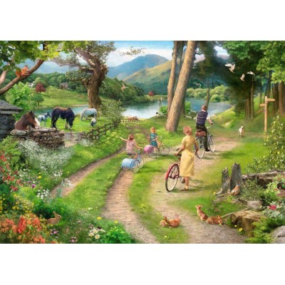 Puzzle The-House-of-Puzzles-3404 XXL Teile - Family Day Out