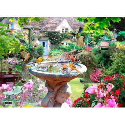 Puzzle The-House-of-Puzzles-3763 Summer Birds