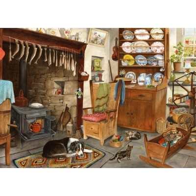 Puzzle The-House-of-Puzzles-4517 XXL Teile - Fisherman's Cottage