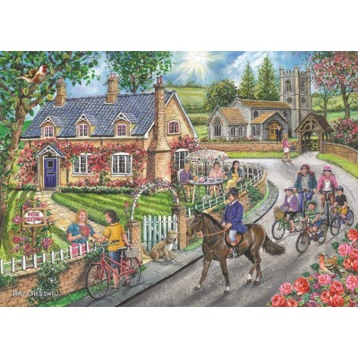 Puzzle The-House-of-Puzzles-5033 Rose Cottage