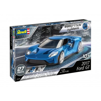 Revell-07678 Modellbau - 3D Puzzle Easy Click System - 2017 Ford GT