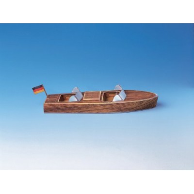 Puzzle Schreiber-Bogen-550 Kartonmodelbau: Außenborder Boot