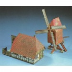   Kartonmodelbau: Windmühle und Wirtschaftsgebäude