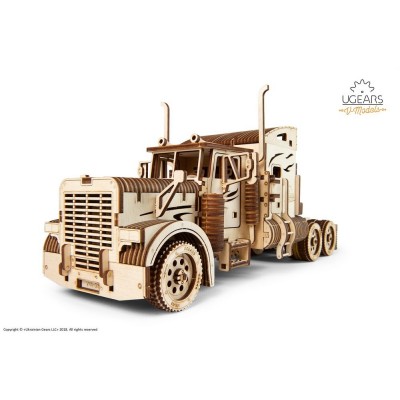 Ugears-12086 3D Holzpuzzle - Heavy Boy Truck VM-03
