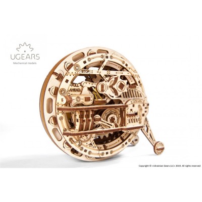 Ugears-12099 3D Holzpuzzle - Monowheel