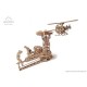 3D Holzpuzzle - Aviator mechanical model kit