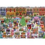 Puzzle  Alipson-Puzzle-50058 Kris Kringle Markt