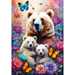 Puzzle  Alipson-Puzzle-50115 Bears - Maternal Love Collection