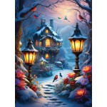 Puzzle   Enchanted Wintery Scene