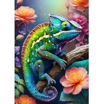 Puzzle  Alipson-Puzzle-F-50173 Caméléon Coloré