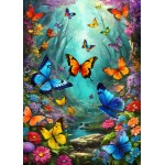 Puzzle  Alipson-Puzzle-F-50174 Nuées de Papillons