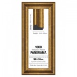   1000 Teile Panoramic Puzzlerahmen - Gold - 4,3 cm