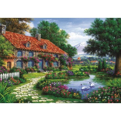 Puzzle Art-Puzzle-4551 Der Garten