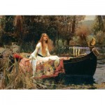 Puzzle  Art-Puzzle-5478 John William Waterhouse - Die Herrin von Shalott, 1888