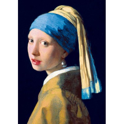 Puzzle Art-by-Bluebird-60065 Vermeer- Girl with a Pearl Earring, 1665