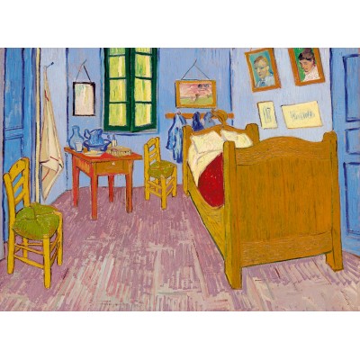 Puzzle Art-by-Bluebird-60150 Bedroom in Arles, 1888