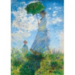 Puzzle  Art-by-Bluebird-F-60236 Claude Monet - Woman with a Parasol - Madame Monet and Her Son