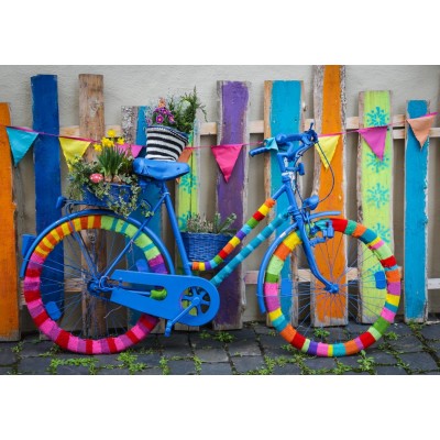 Puzzle Bluebird-Puzzle-70010 My Beautiful Colorful Bike
