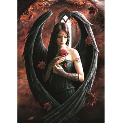 Puzzle Bluebird-Puzzle-70437 Anne Stokes - Angel Rose
