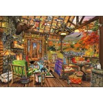 Puzzle  Bluebird-Puzzle-F-90371 Adirondack Porch