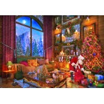 Puzzle  Bluebird-Puzzle-F-90801 Christmas Lodge