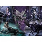 Puzzle  Bluebird-Puzzle-F-90836 Anne Stokes - Gothic Dreams