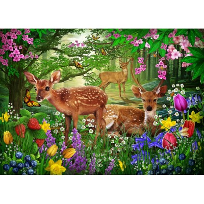 Puzzle Bluebird-Puzzle-F-90862 Spirit of Spring