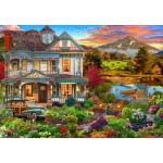 Puzzle  Bluebird-Puzzle-F-90969 Garten Landhaus