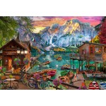 Puzzle   Lago Di Braies, Italien