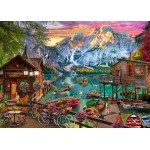 Puzzle   Lago Di Braies, Italy