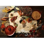 Puzzle   World Map in Spices