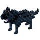 3D Nano Puzzle - Schwarzer Panther