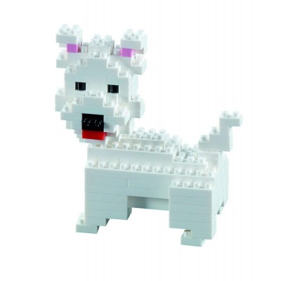 Brixies-57843 3D Nano Puzzle - Hund
