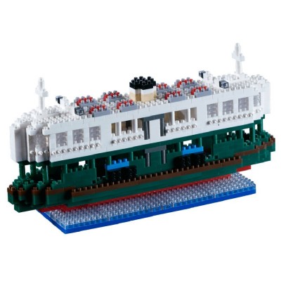 Brixies-58480 Nano 3D Puzzle - Große Starferry Advance (Level 5)