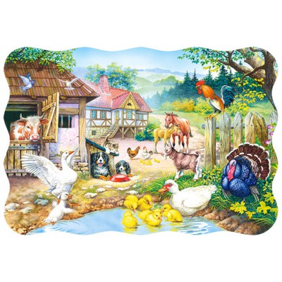 Puzzle Castorland-03310 Der Bauernhof