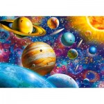 Puzzle  Castorland-104314 Odyssee durch das Sonnensystem