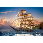 Puzzle  Castorland-151431 Sailing At Sunset