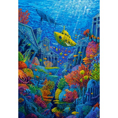 Puzzle Castorland-152087 Art Collection - Atlantis