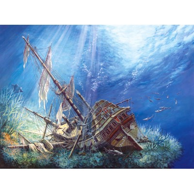 Puzzle Castorland-200252 Schiffswrack