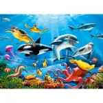 Puzzle  Castorland-222094 Tropical Underwater World