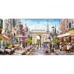 Puzzle  Castorland-400294 Die Essenz von Paris